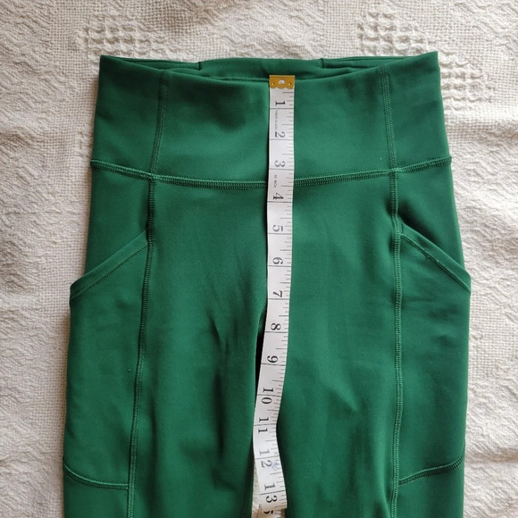 Lululemon Invigorate High-Rise Athletic Legging , Crop 23" Everglade Green - Picture 9 of 11